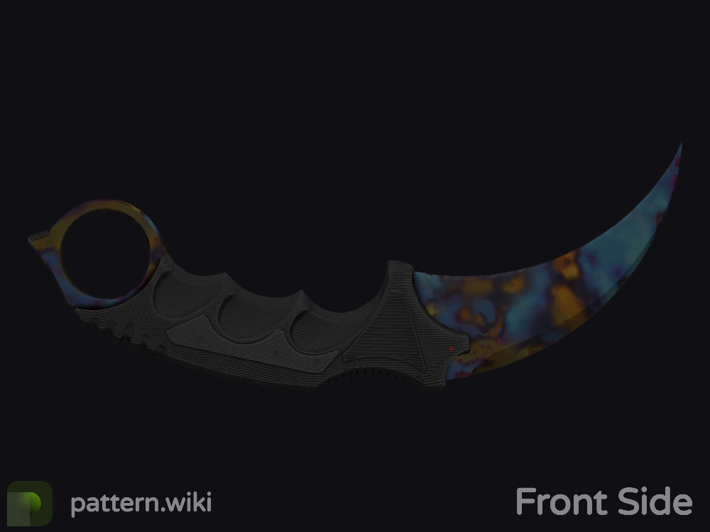 Karambit Case Hardened seed 129