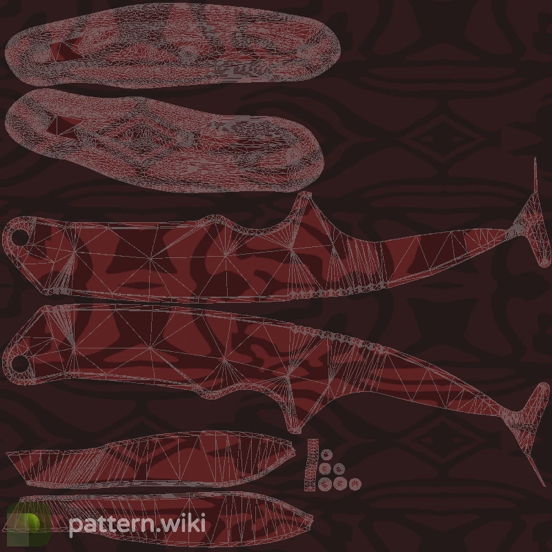 Gut Knife Slaughter seed 143 pattern template