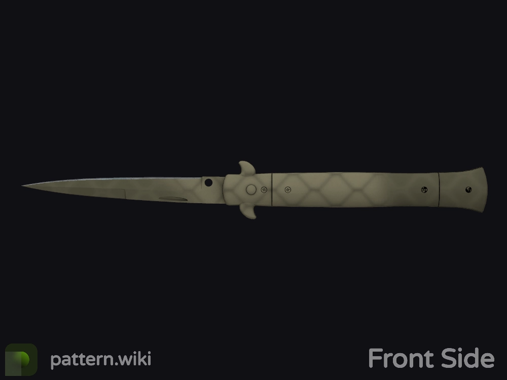 Stiletto Knife Safari Mesh seed 347