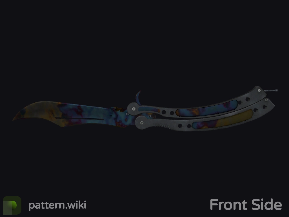 Butterfly Knife Case Hardened seed 78