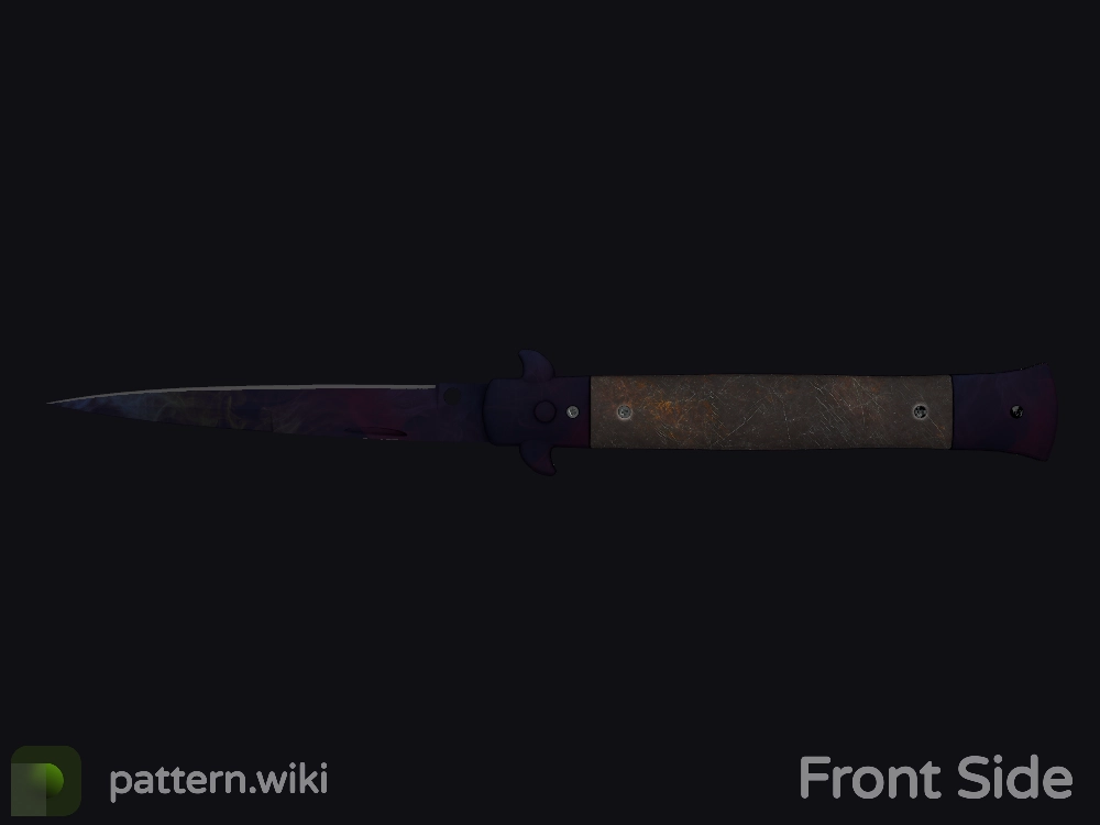 Stiletto Knife Doppler seed 718