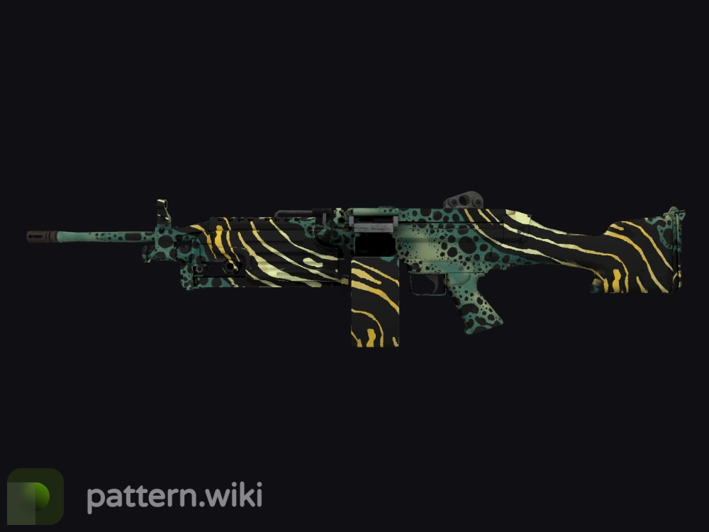 M249 Emerald Poison Dart seed 291