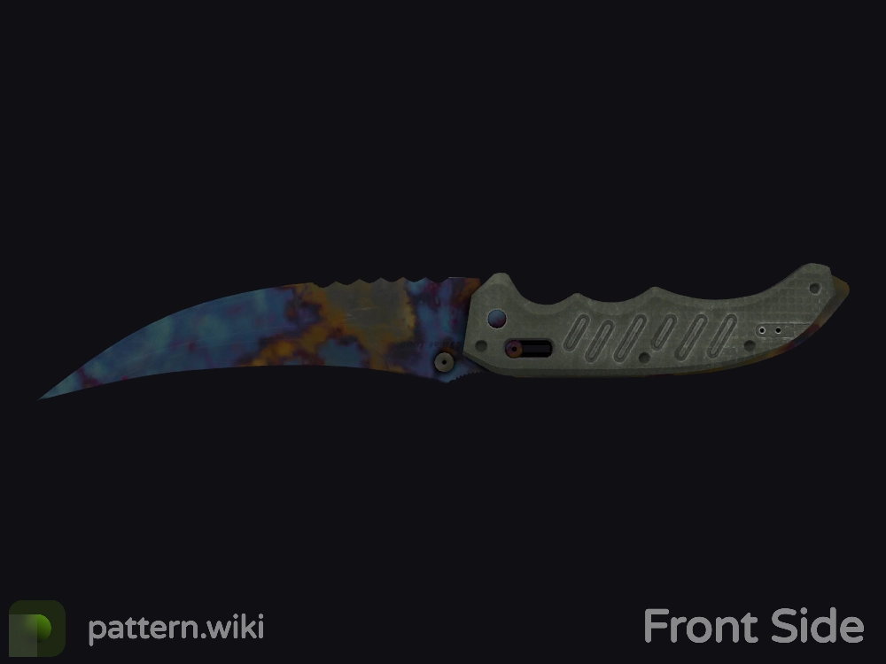 Flip Knife Case Hardened seed 605