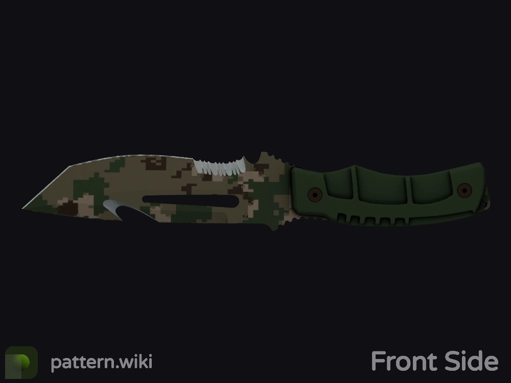 Survival Knife Forest DDPAT seed 463