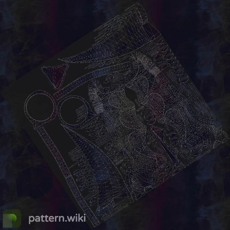 Karambit Doppler seed 31 pattern template