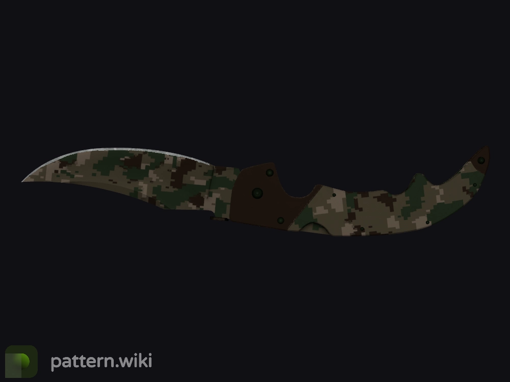 Falchion Knife Forest DDPAT seed 400