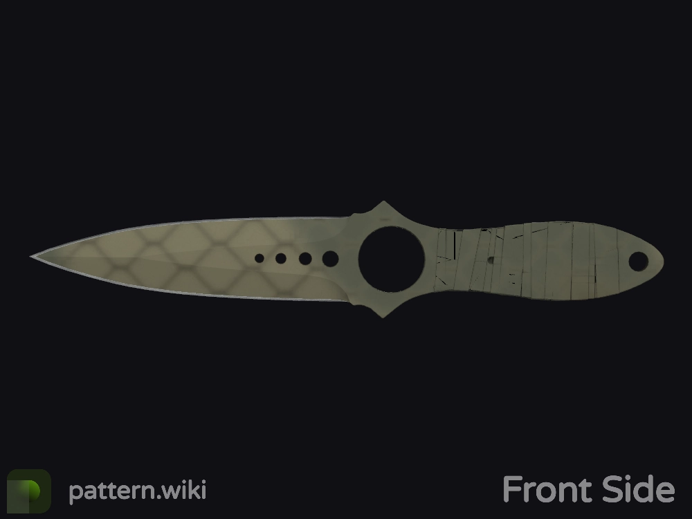 Skeleton Knife Safari Mesh seed 728