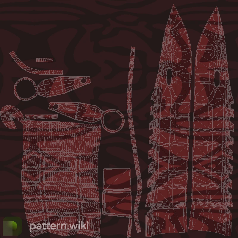 M9 Bayonet Slaughter seed 886 pattern template