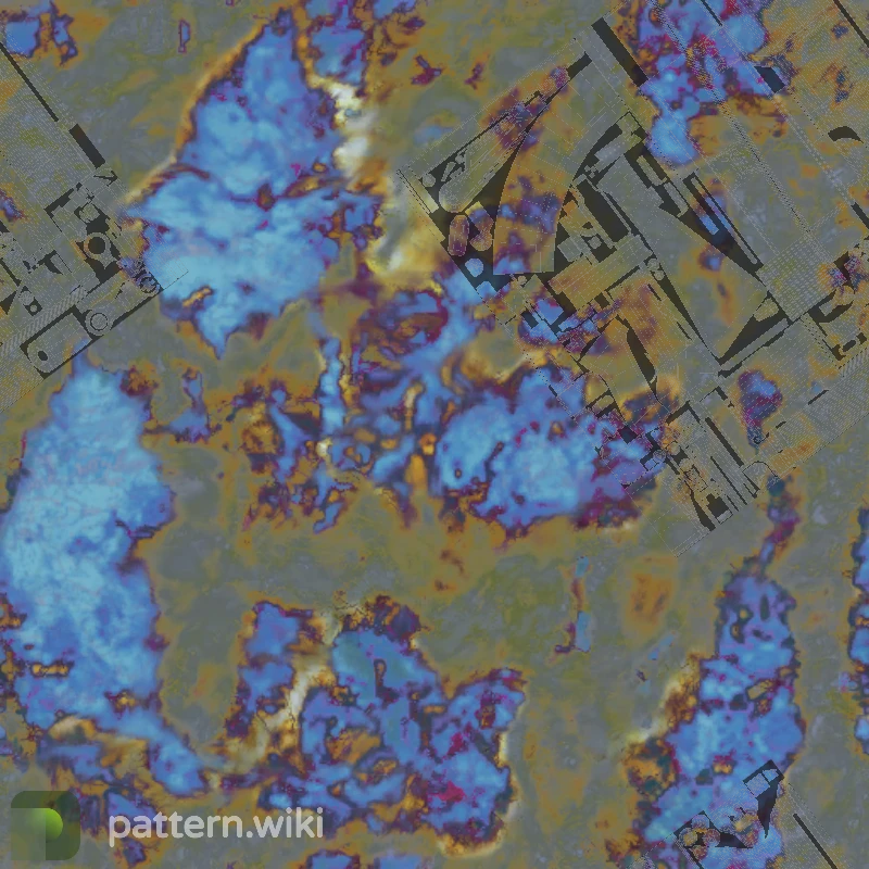 AK-47 Case Hardened seed 302 pattern template