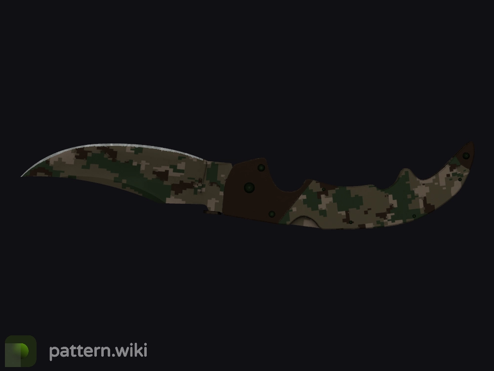 Falchion Knife Forest DDPAT seed 240