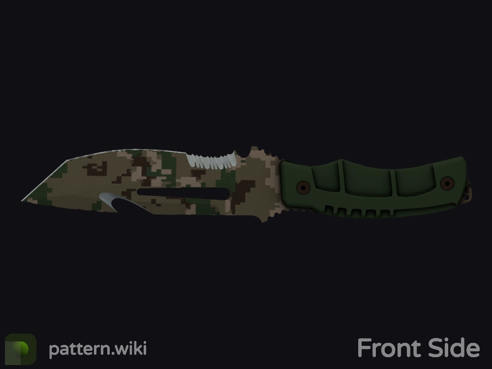 Survival Knife Forest DDPAT seed 375