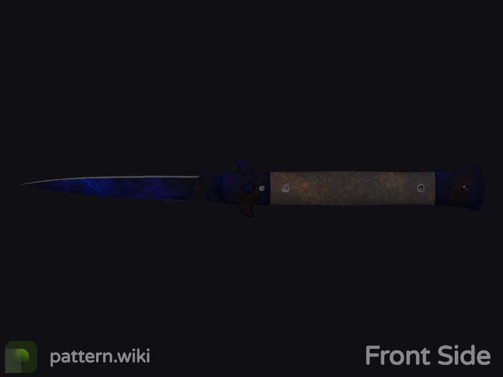 Stiletto Knife Doppler seed 122