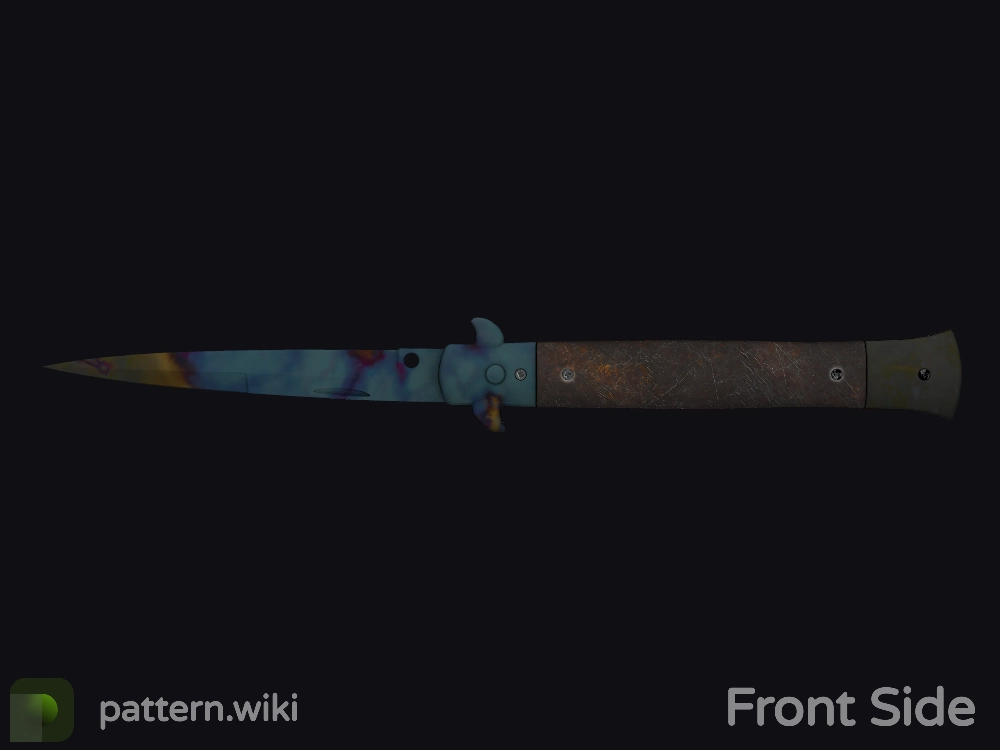 Stiletto Knife Case Hardened seed 322