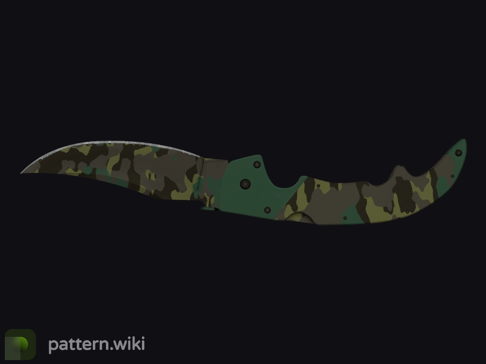 Falchion Knife Boreal Forest seed 157