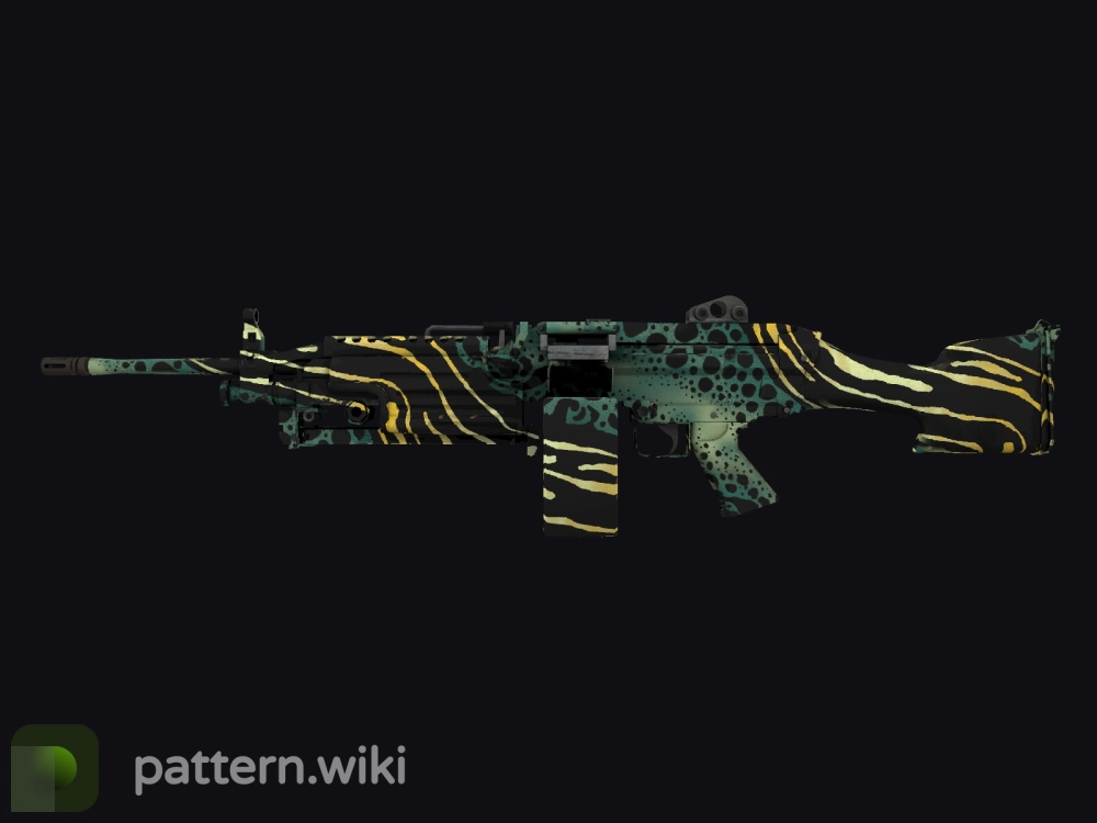 M249 Emerald Poison Dart seed 449