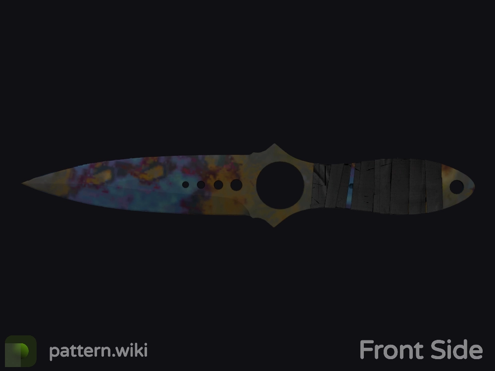 Skeleton Knife Case Hardened seed 886