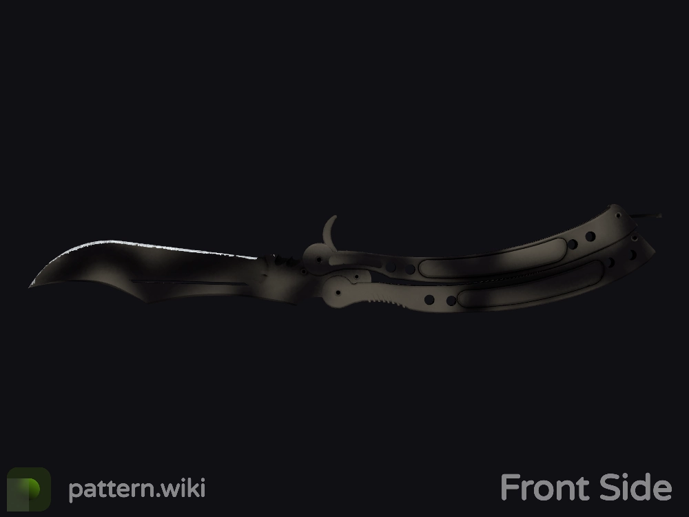 Butterfly Knife Scorched seed 831