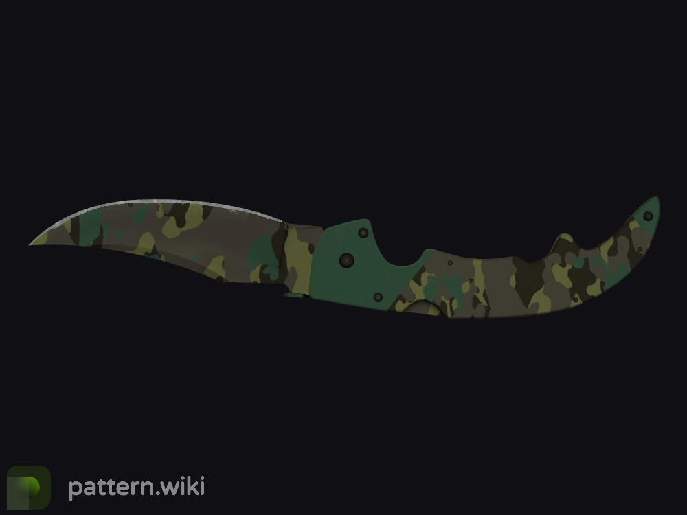 Falchion Knife Boreal Forest seed 819