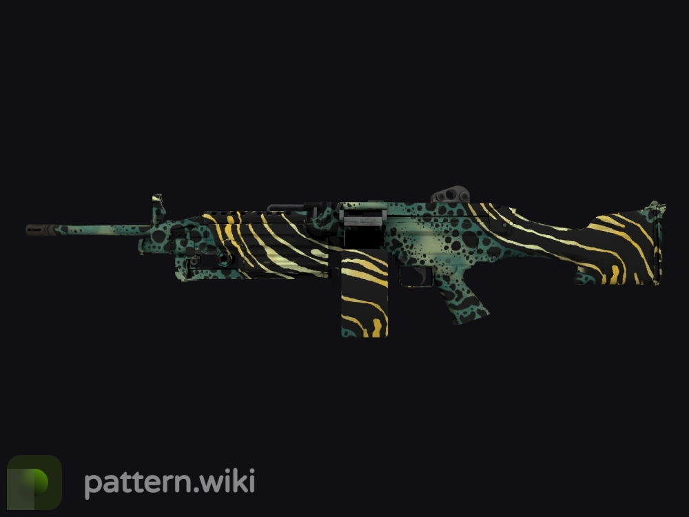 M249 Emerald Poison Dart seed 900