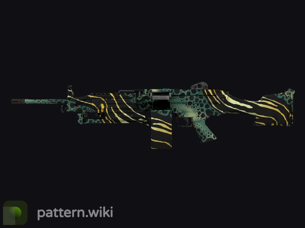 M249 Emerald Poison Dart seed 904