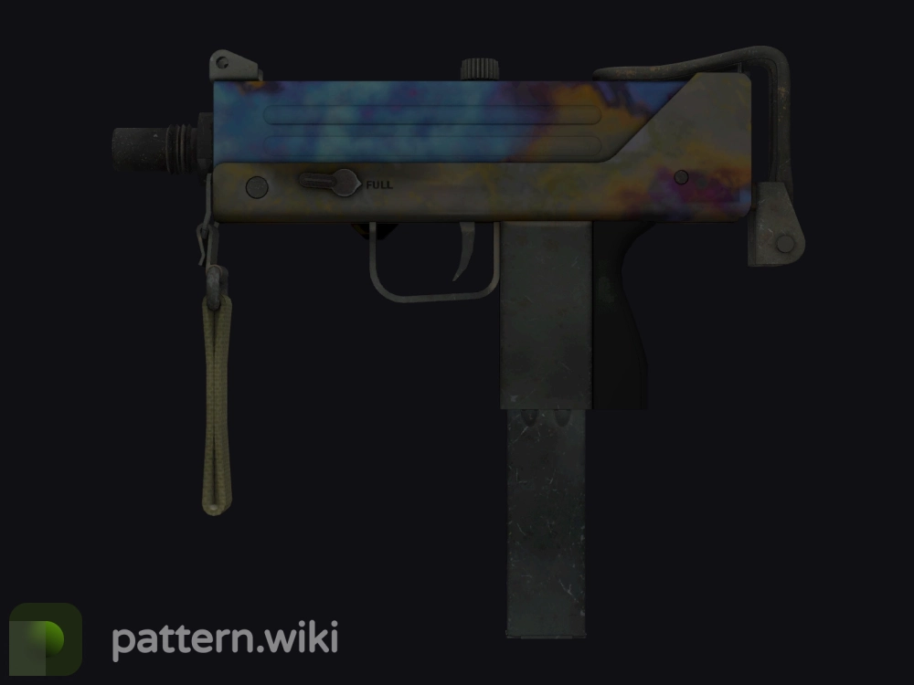 MAC-10 Case Hardened seed 657