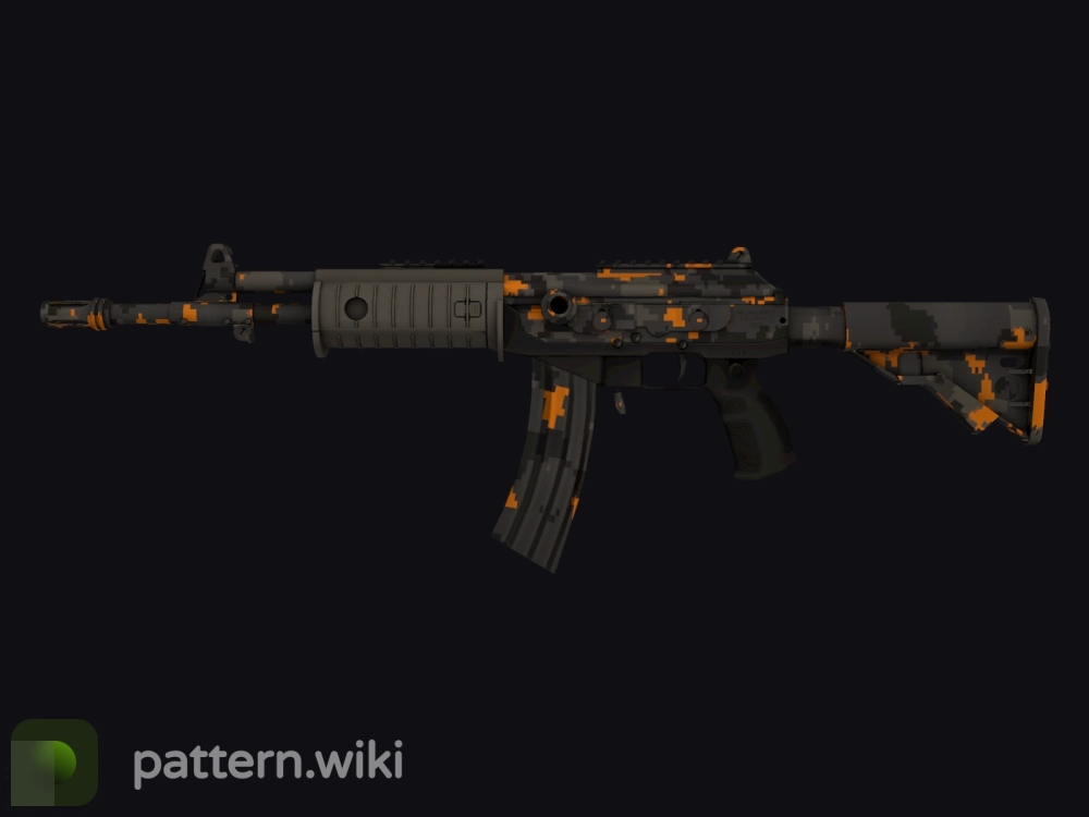 Galil AR Orange DDPAT seed 15