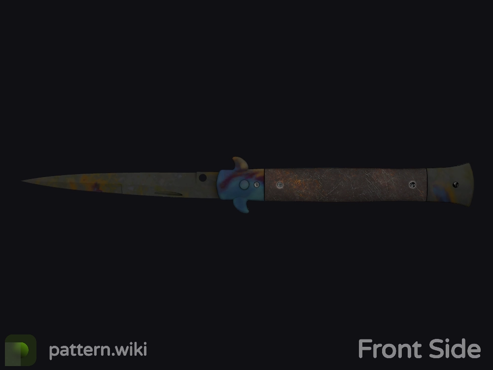 Stiletto Knife Case Hardened seed 878