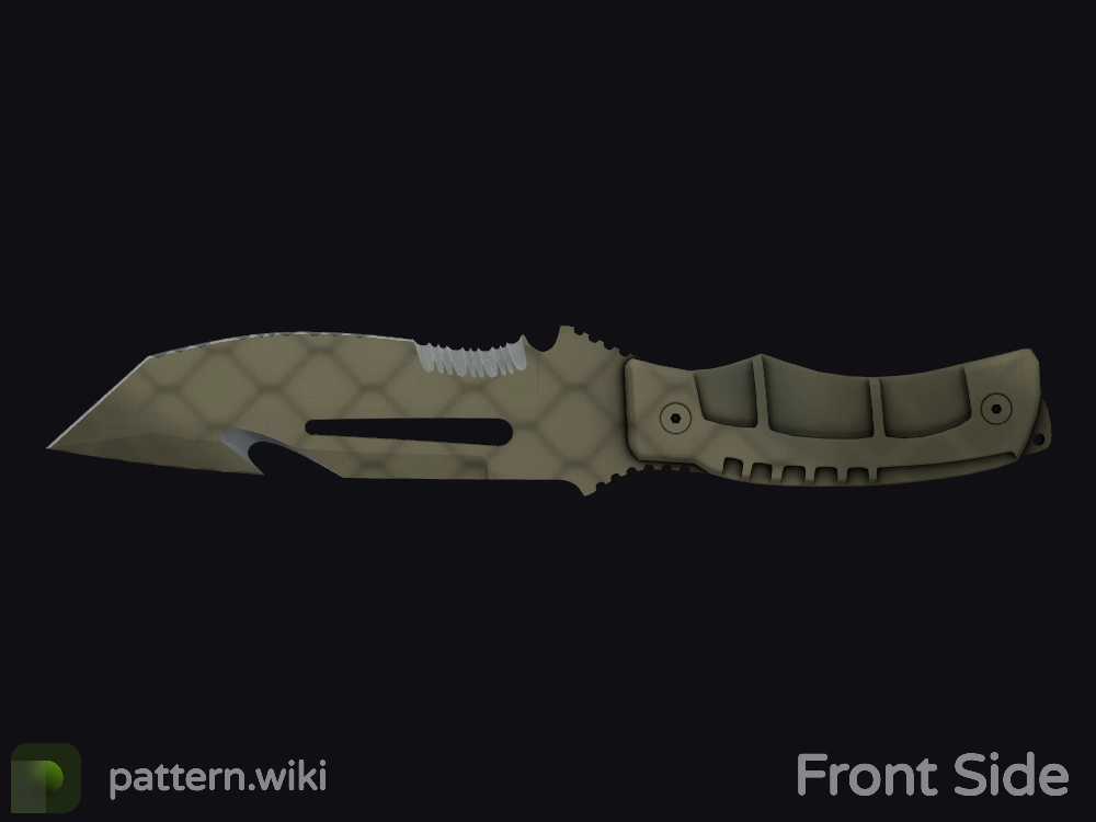 Survival Knife Safari Mesh seed 888