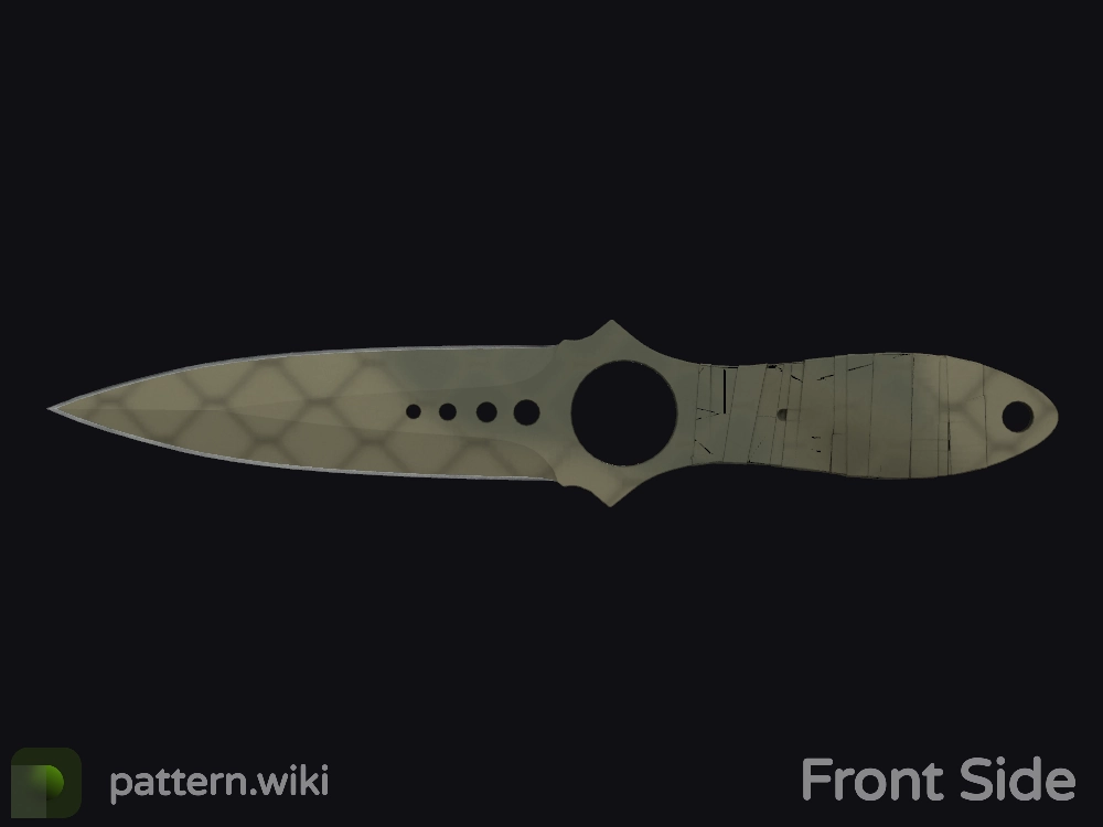 Skeleton Knife Safari Mesh seed 669