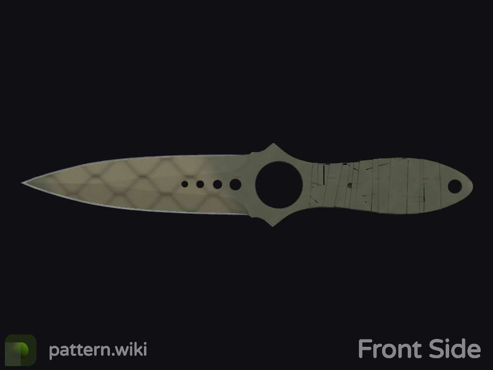 Skeleton Knife Safari Mesh seed 681