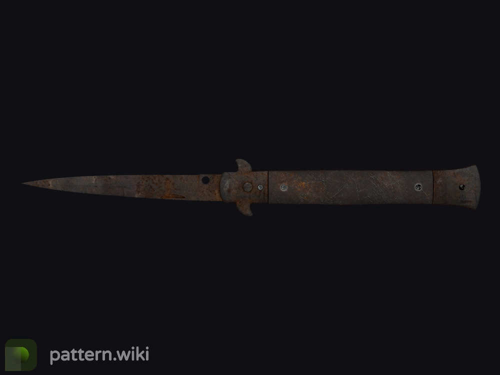 Stiletto Knife Rust Coat seed 168