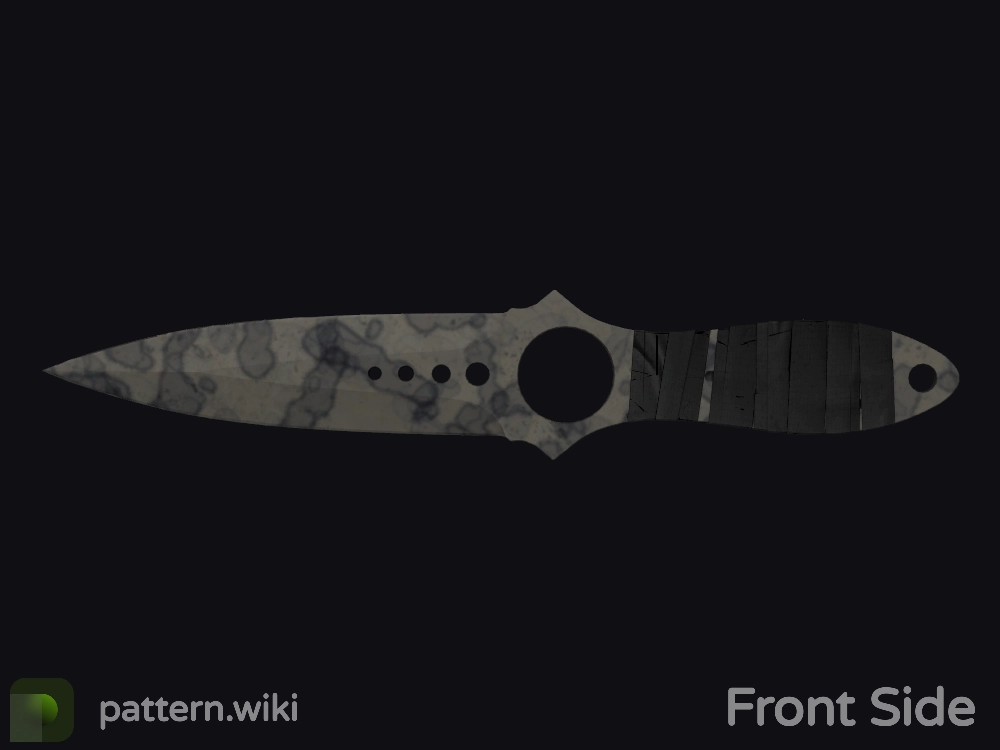 Skeleton Knife Stained seed 766