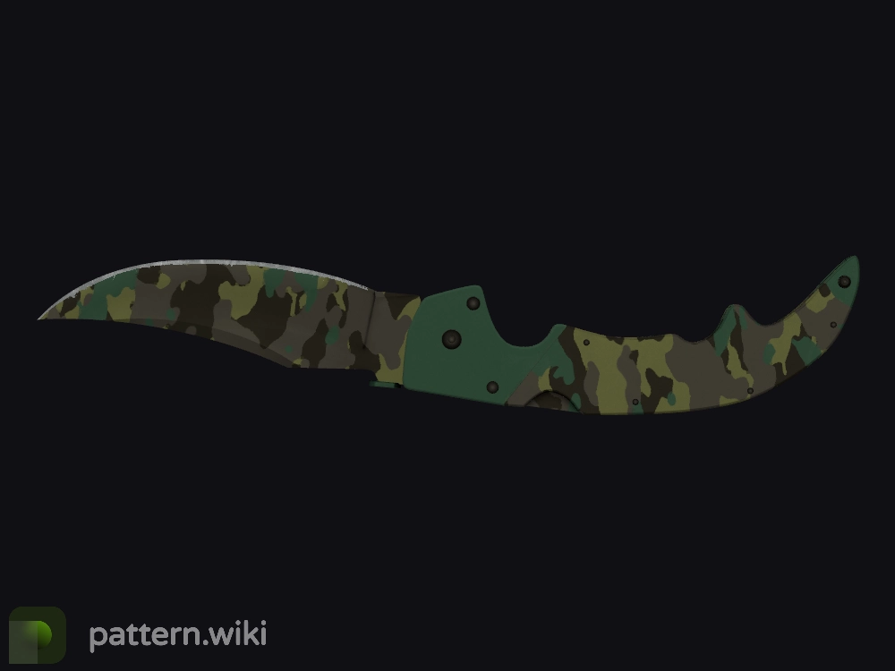 Falchion Knife Boreal Forest seed 792