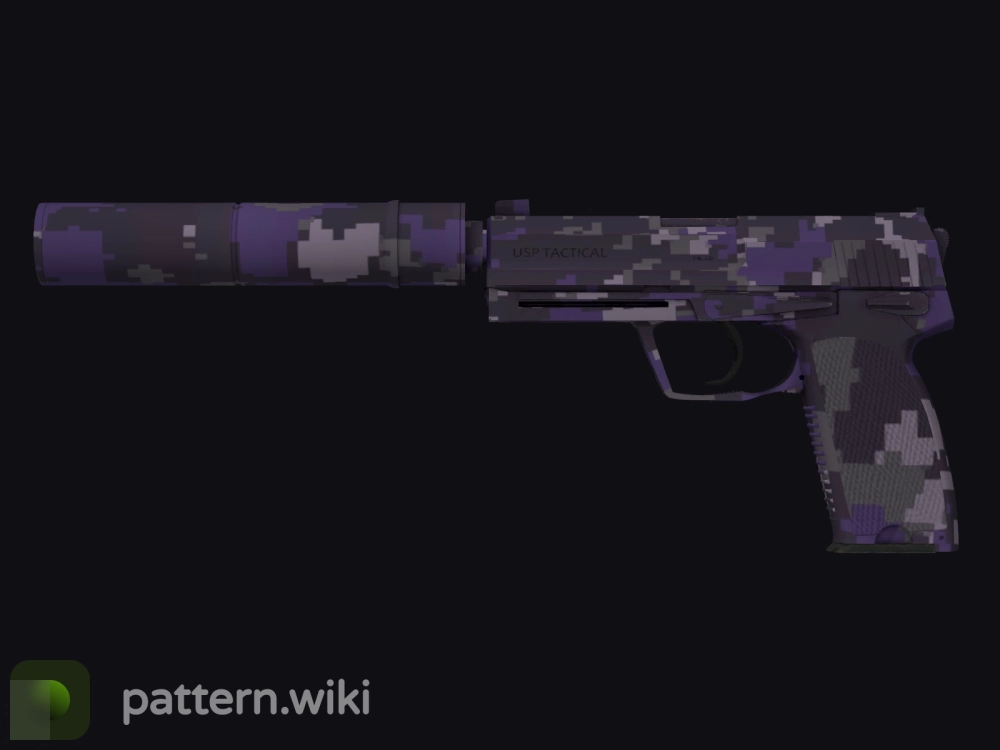 USP-S Purple DDPAT seed 516