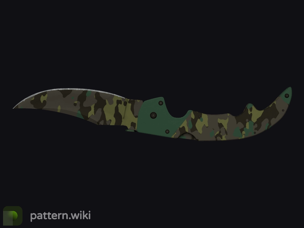 Falchion Knife Boreal Forest seed 329