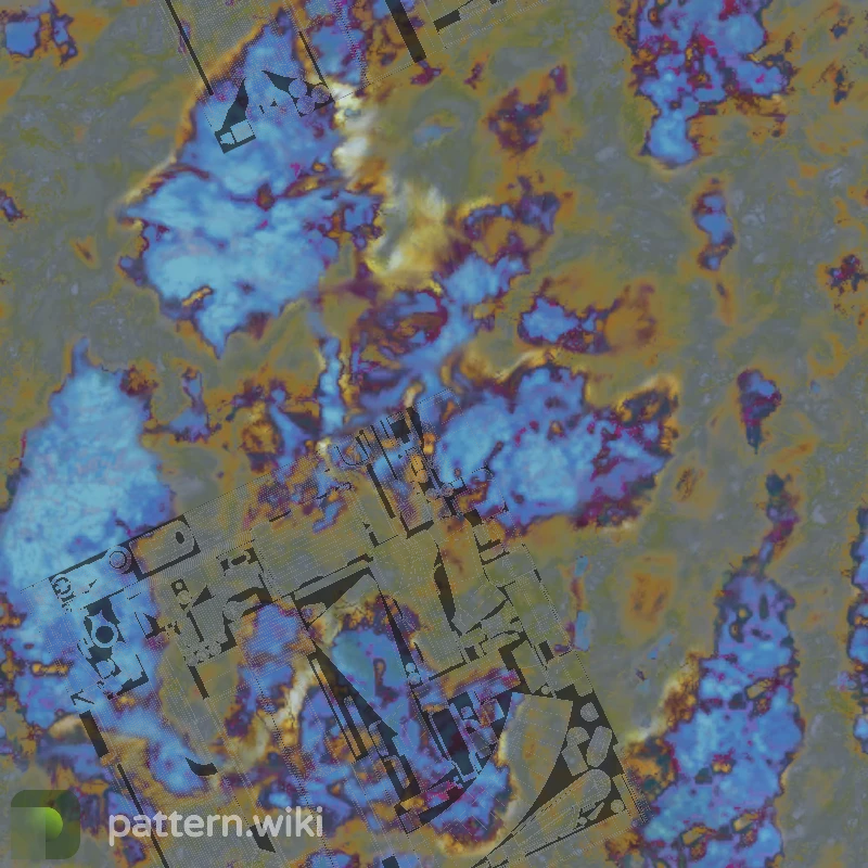 AK-47 Case Hardened seed 226 pattern template