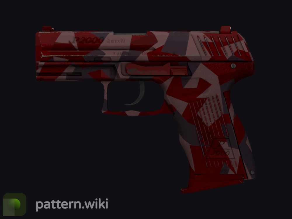 P2000 Red FragCam seed 423