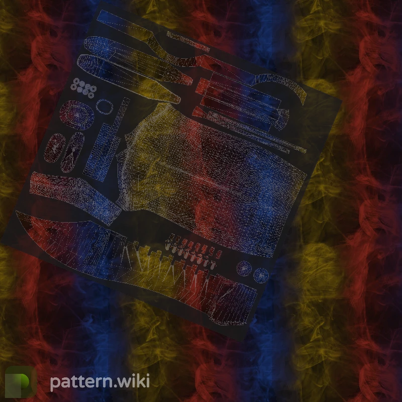 Bowie Knife Marble Fade seed 402 pattern template