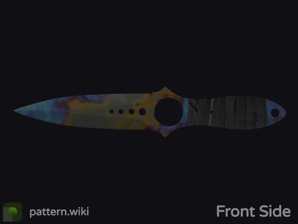 Skeleton Knife Case Hardened seed 209