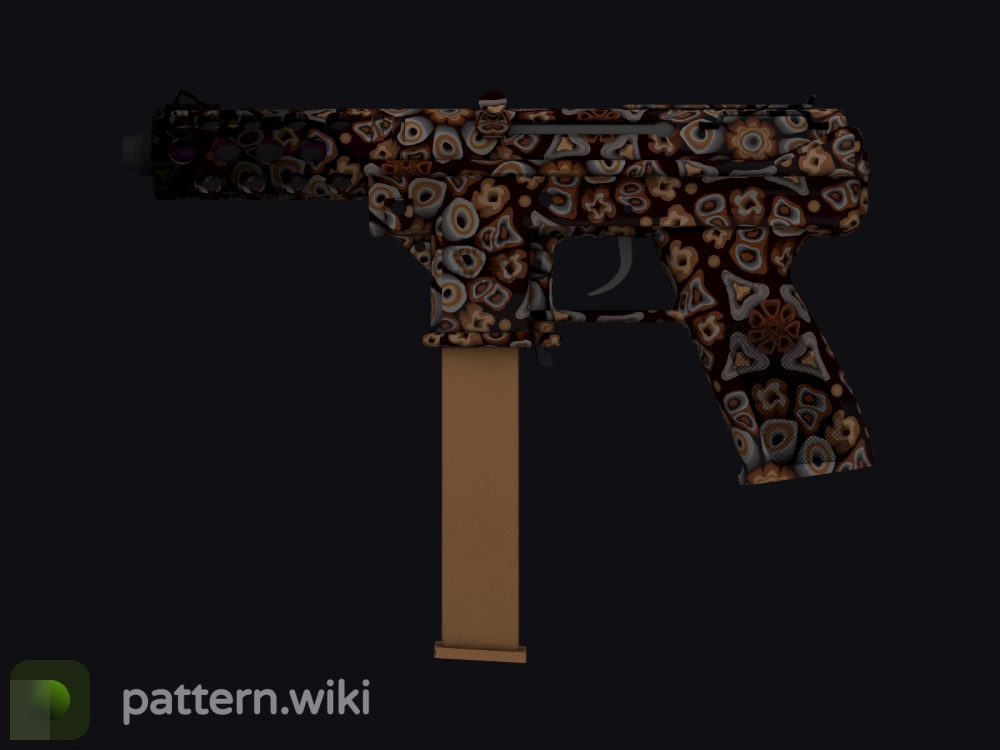 Tec-9 Orange Murano seed 435