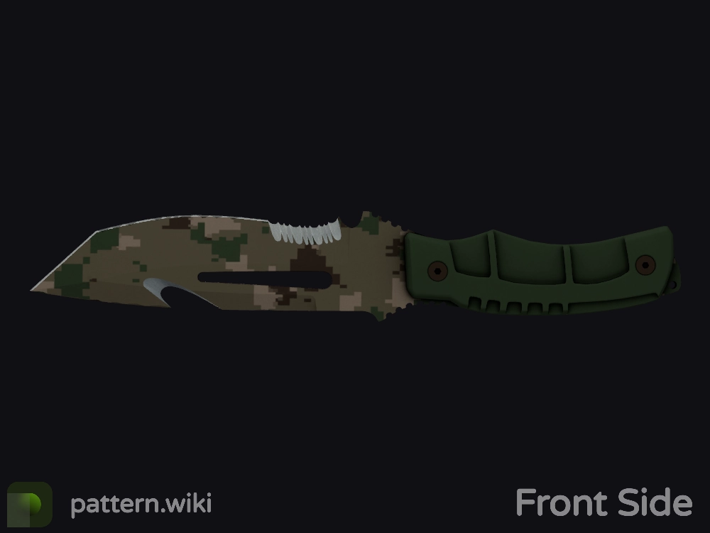 Survival Knife Forest DDPAT seed 157