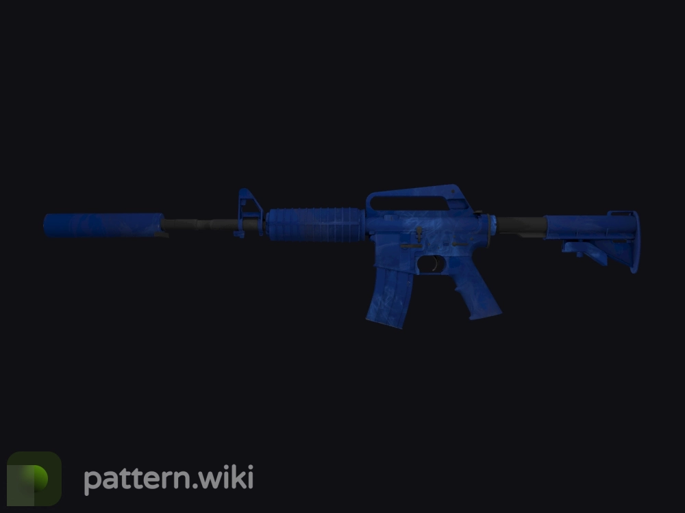 M4A1-S Blue Phosphor seed 344