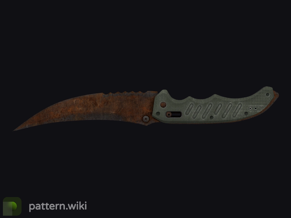 Flip Knife Rust Coat seed 589