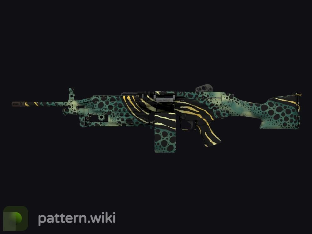 M249 Emerald Poison Dart seed 399