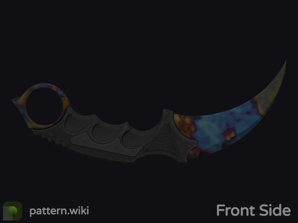 Karambit Case Hardened seed 800