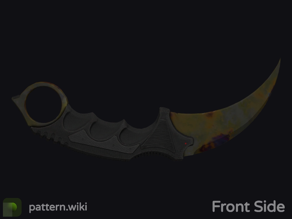 Karambit Case Hardened seed 181