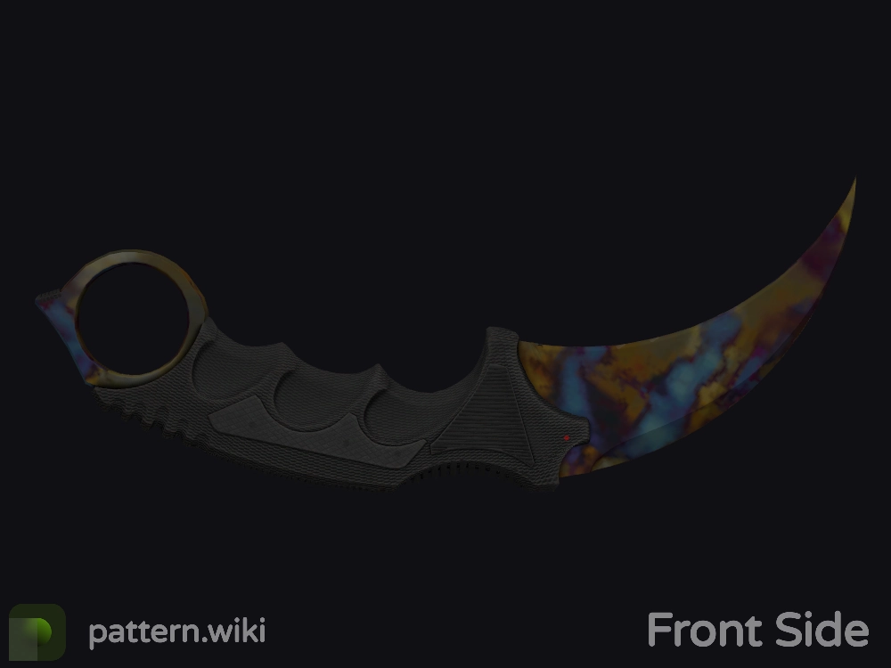 Karambit Case Hardened seed 196