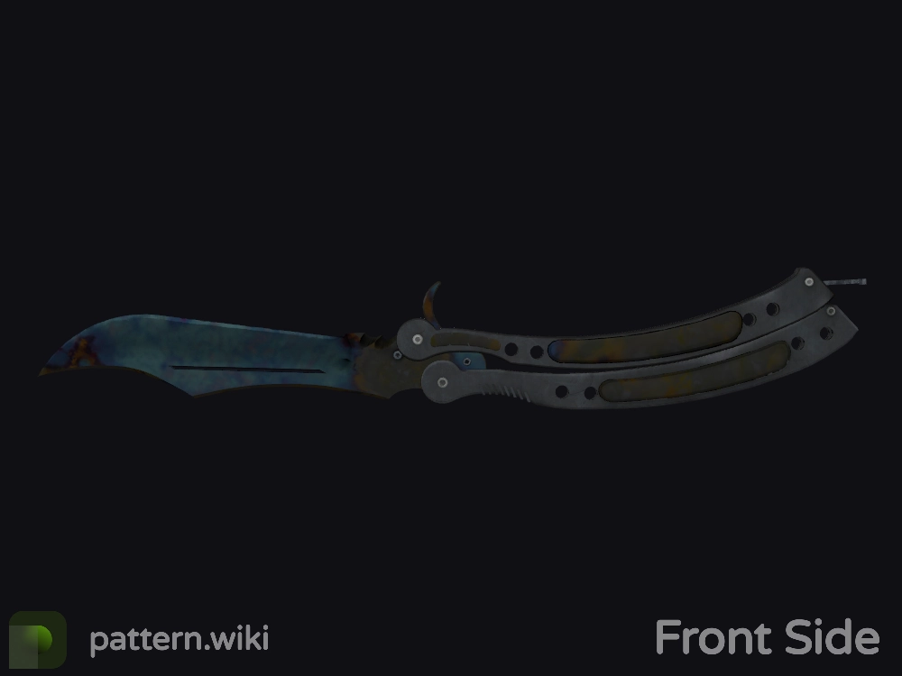 Butterfly Knife Case Hardened seed 398