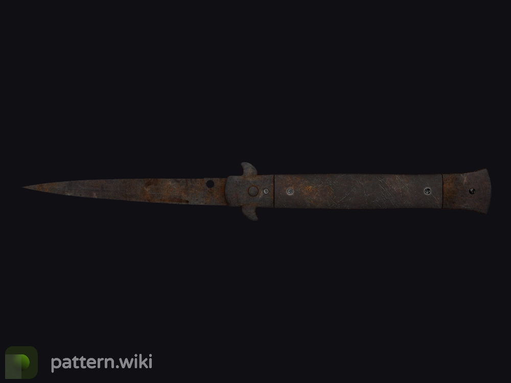 Stiletto Knife Rust Coat seed 916