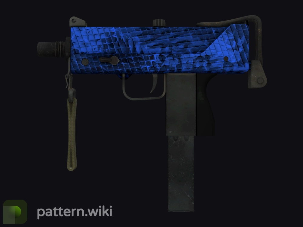 MAC-10 Lapis Gator seed 635